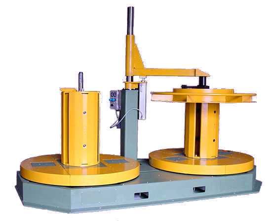 Tandem coil unwinder type CAV-A1400